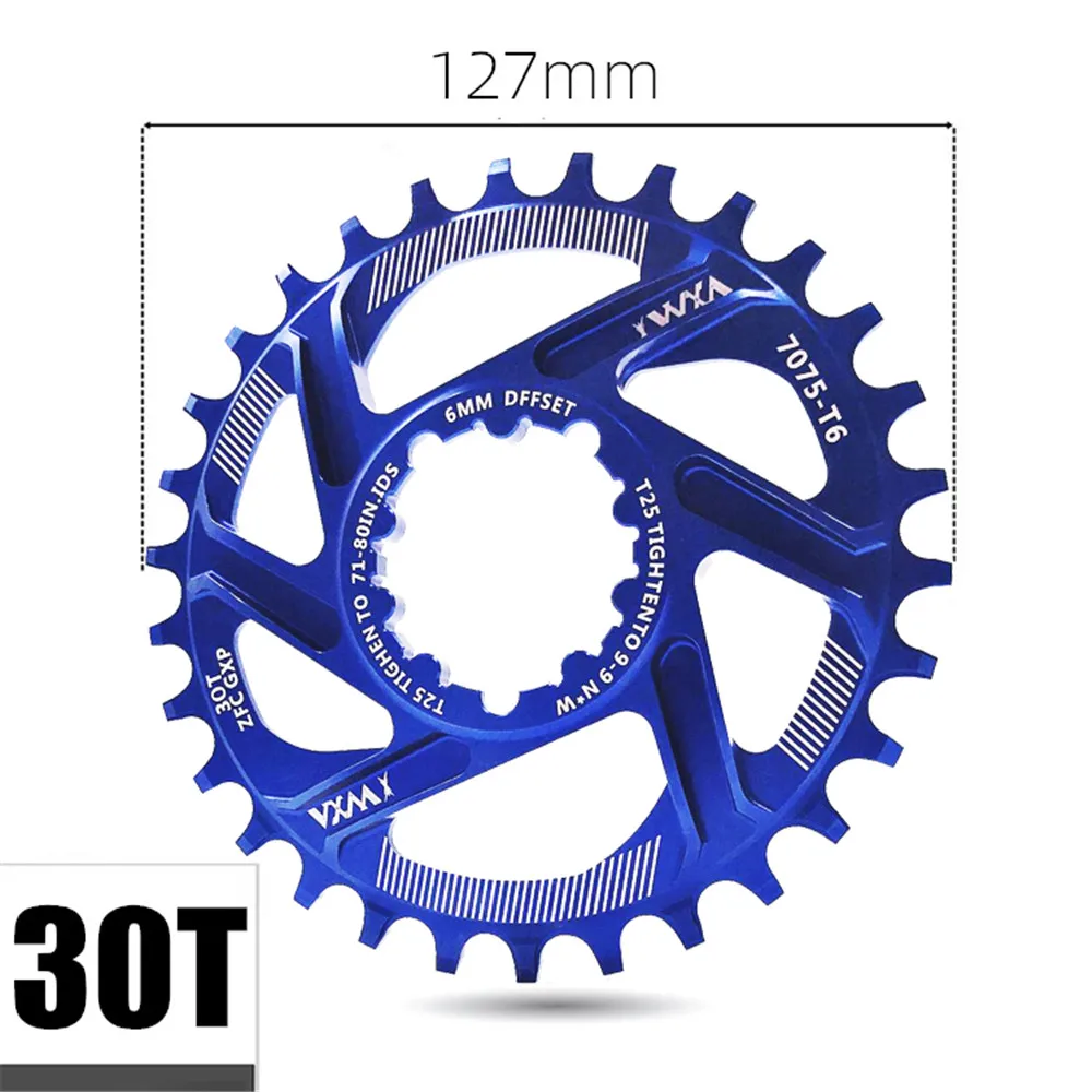 VXM велосипедная Звездочка 30T узкая широкая звезда для GXP XX1 X9 XO X01 CNC AL7075 детали