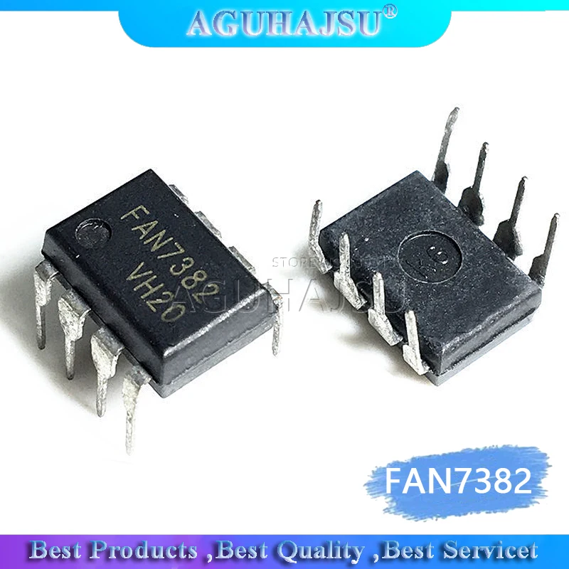 1pcs/lot FAN7382 DIP-8 Gate Driver For MOSFET IGBT 600V High Side | Электронные компоненты и принадлежности