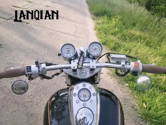 Для Honda CBR Suzuki GSXR Триумф Высокое качество 25/28 мм мотоциклетные ручки Винтаж Cafe Racer фоновая фотография в стиле ретро ручная зажимные приспособления