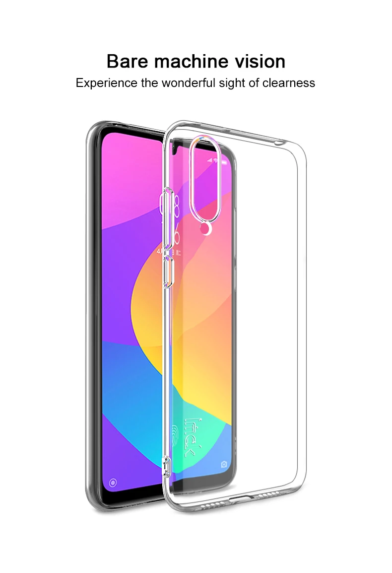 IMAK Мягкие Гелевые прозрачные чехлы из ТПУ для Xiaomi mi A3 mi A3 CC9 mi 9 Lite CC9e чехол прозрачный силиконовый чехол для телефона полная защита