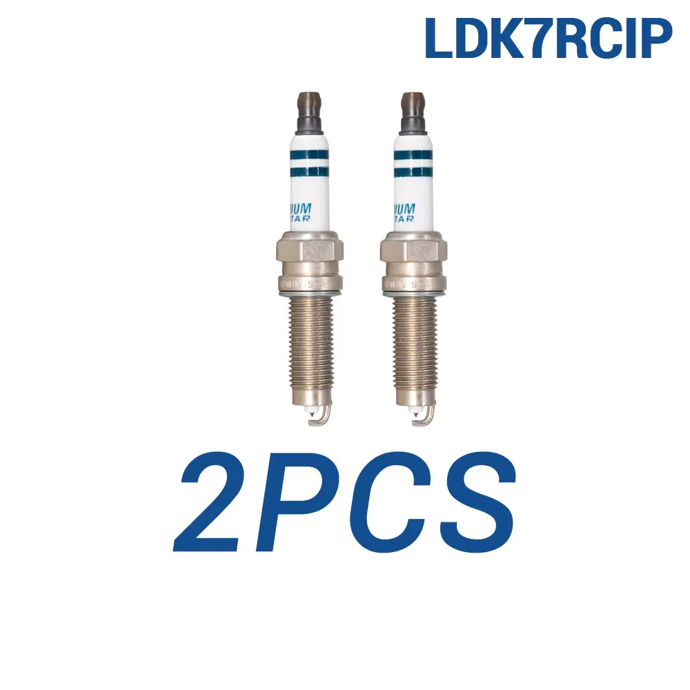 

2-8PCS Иридиевые платиновые свечи зажигания TORCH LDK7RCIP(A5) Замена для свечей ILZKR7A(1961) VW 101905622 YR6TII330T 0242140528