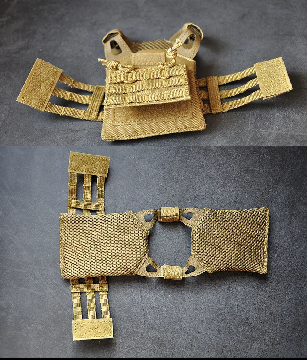 koozie военный Molle мини JPC Тактический Жилет Охотничий Открытый регулируемый пояс журнал орнамент кулон США
