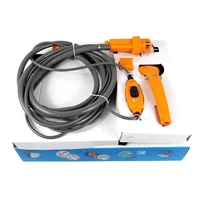 portable electronic 12v orange outdoor mini smart car shower for camping hiking one touch operation built in system