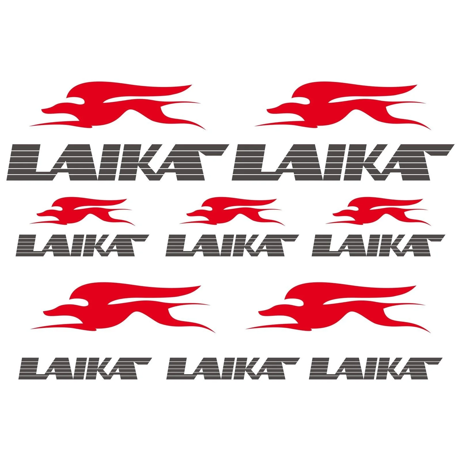 Наклейка для автостайлинга LAIKA Auto kleber 10 наклеек | Автомобили и мотоциклы