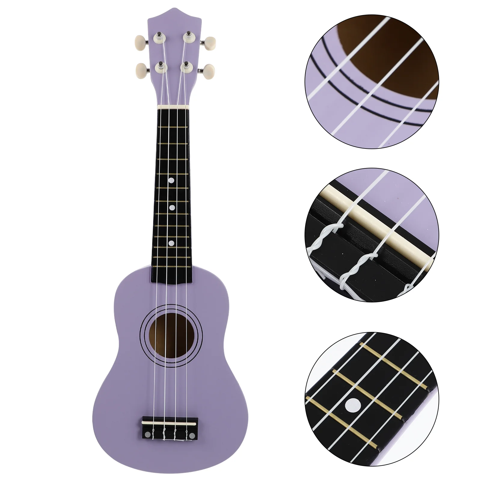 

4 Strings Acoustic Ukulele Small Guitar Kids Beginner Musical Instrument Ukulele