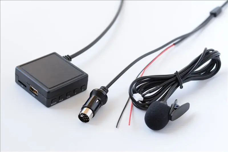 Автомобильный bluetooth модуль аудио Aux кабель адаптер приемник для Kenwood All 13 pin CD