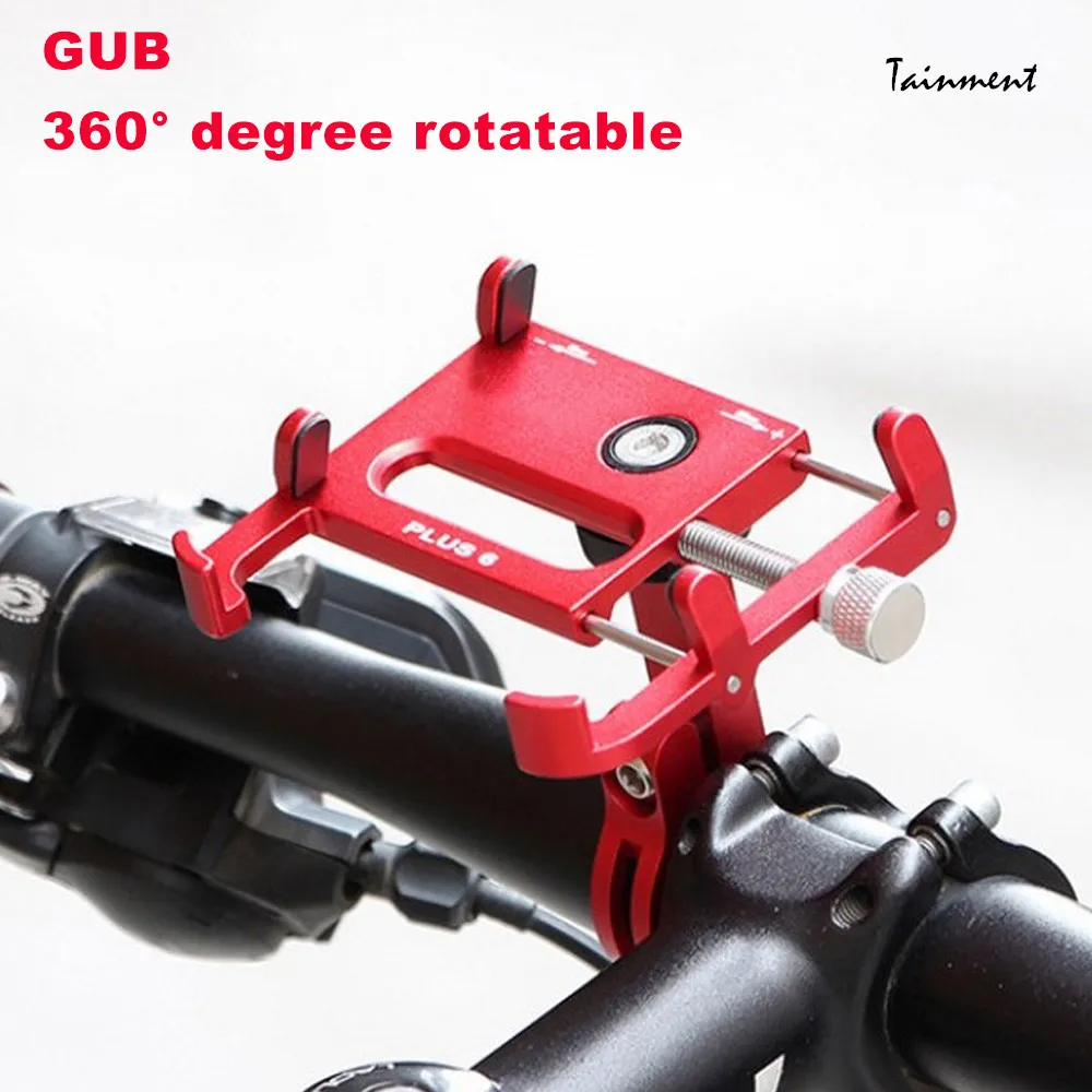 Новый GUB Plus 6 360 Вращающийся держатель для телефона на велосипед мотоцикл GPS