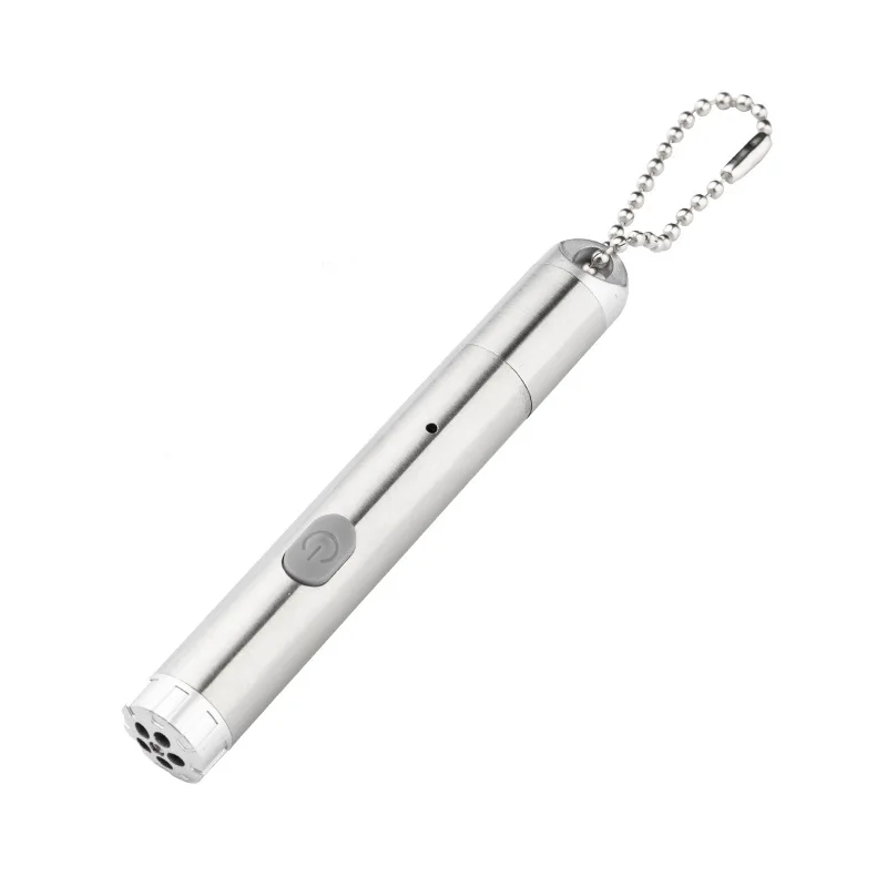 Популярная игрушка для кошек Amazon с узором и бусинами-цепочками лазерная забавная