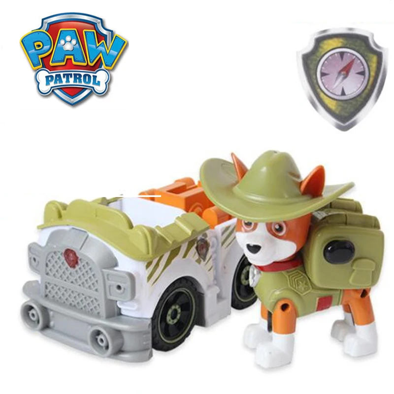 Щенячий патруль один кусок аниме фигурка модель оттягивающий музыкальный