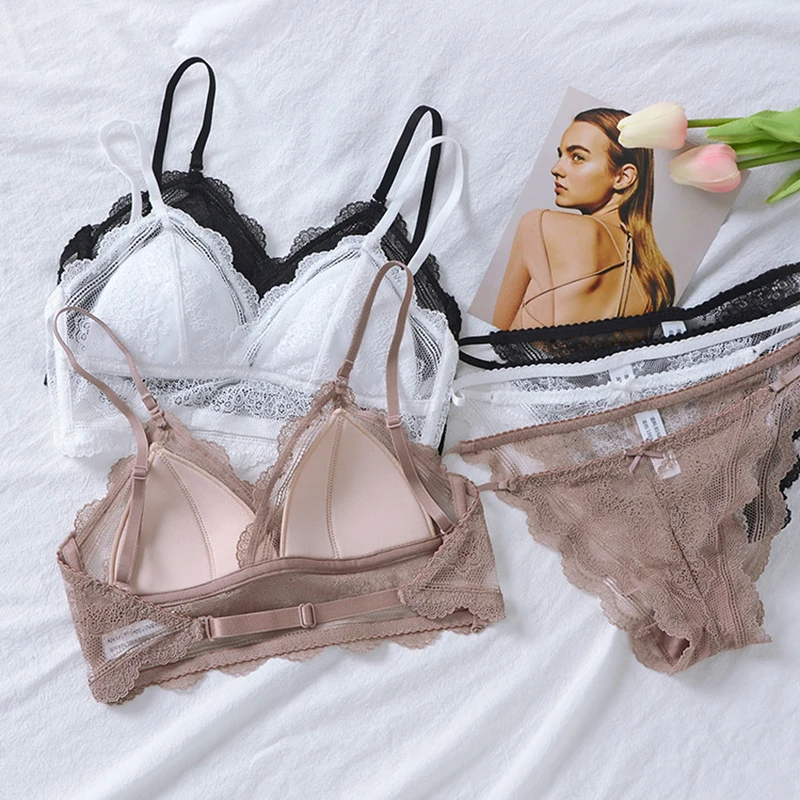 Новинка 2020 сексуальный кружевной комплект с бюстгальтером большой открытой