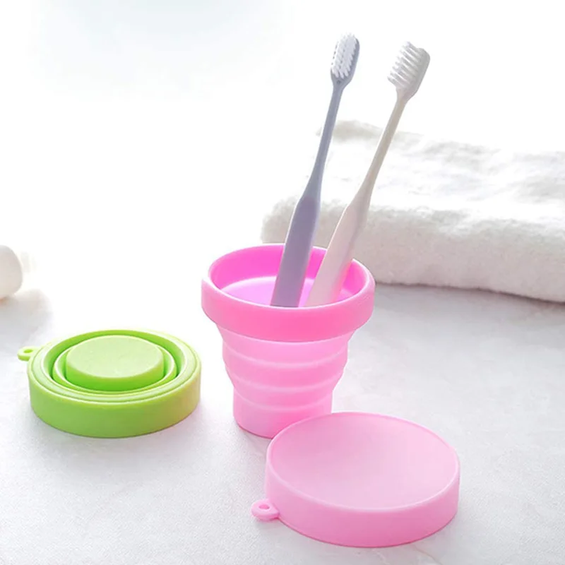 Складная чашка 170 мл не содержит Бисфенол А для пищевой воды складная силиконовая