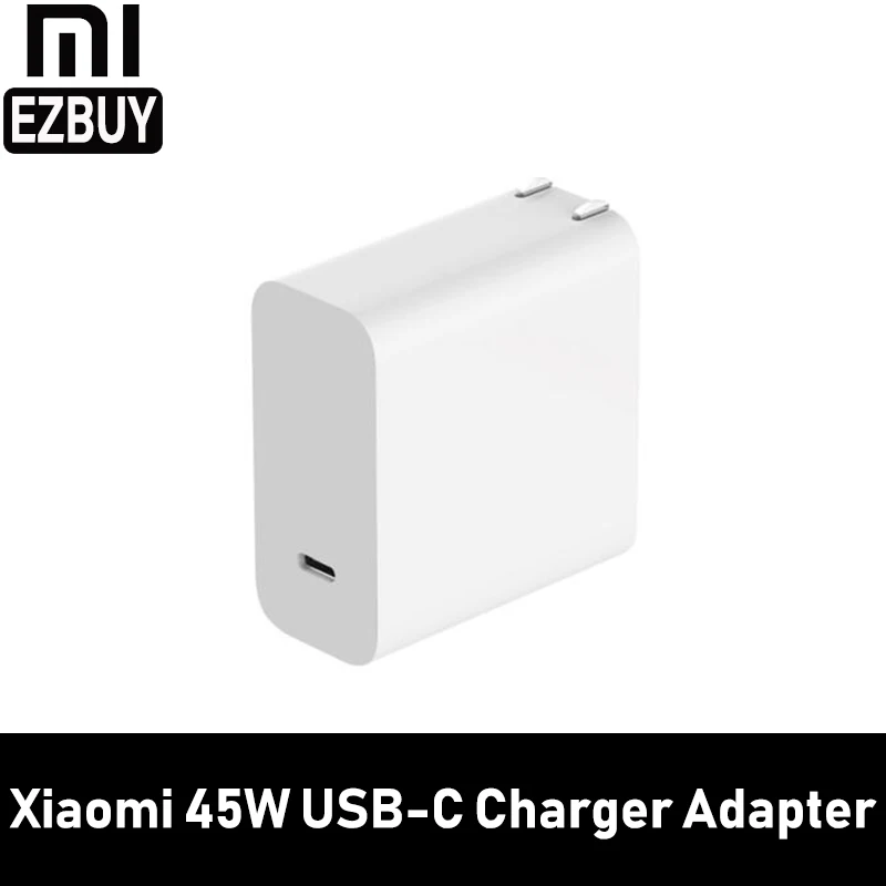 Оригинал Xiao mi USB C 45 Вт Быстрое зарядное устройство выход Тип порт PD 2 0 QC 3 адаптер