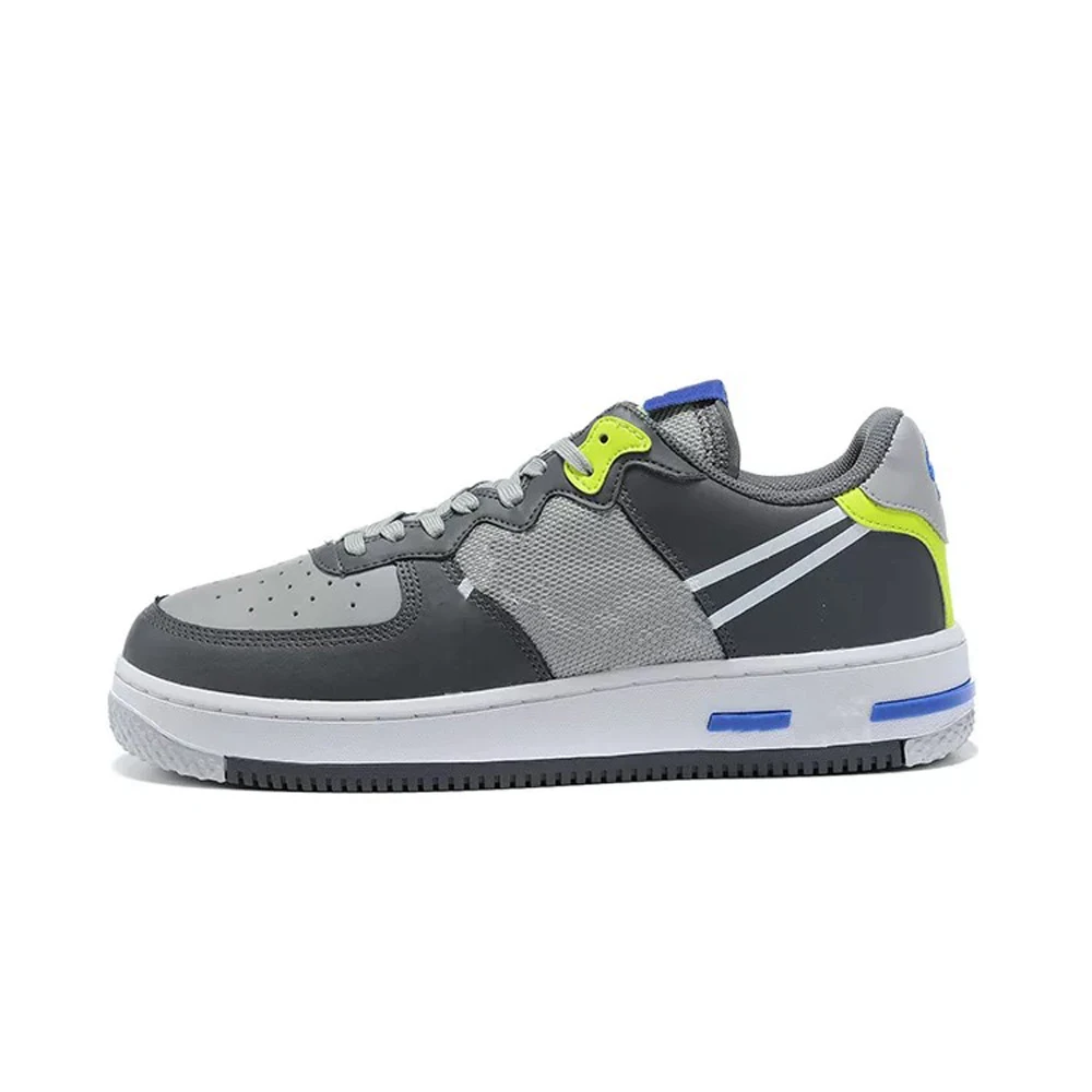 

2021 Men Running Shoes 1.0 Fashion Low All White BLack Casual Footwear Force Walking Sneakers Skateboard Sports Trainer US 7-11