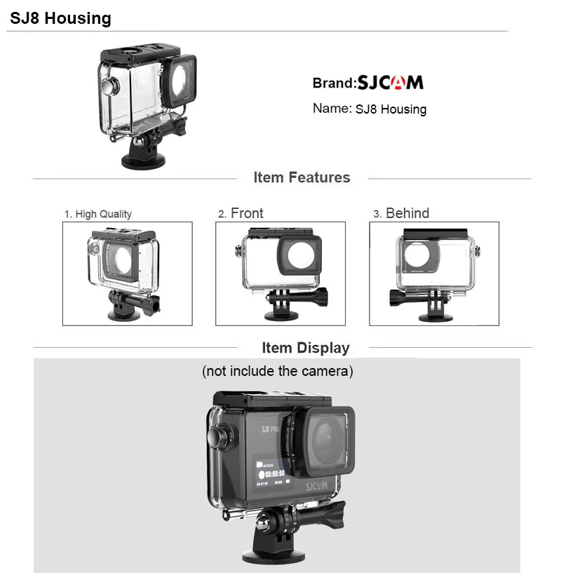 Оригинальный аккумулятор SJCAM SJ8 PRO 1200 мАч литий-ионные батареи для Plus сумка