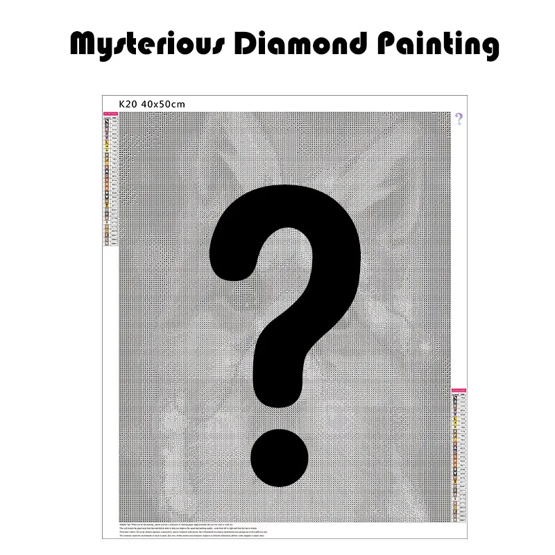 

5D Diy Diamond Painting Home Room Mystery Surprise Box Cross Stitch Full Drill Embroidery Cute Handmade Wall Decor Gift