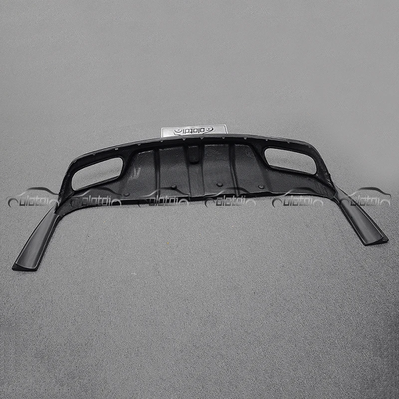 OLOTDI углеродного волокна задняя губа спойлер диффузор сплиттер для Mercedes Benz W117 C117