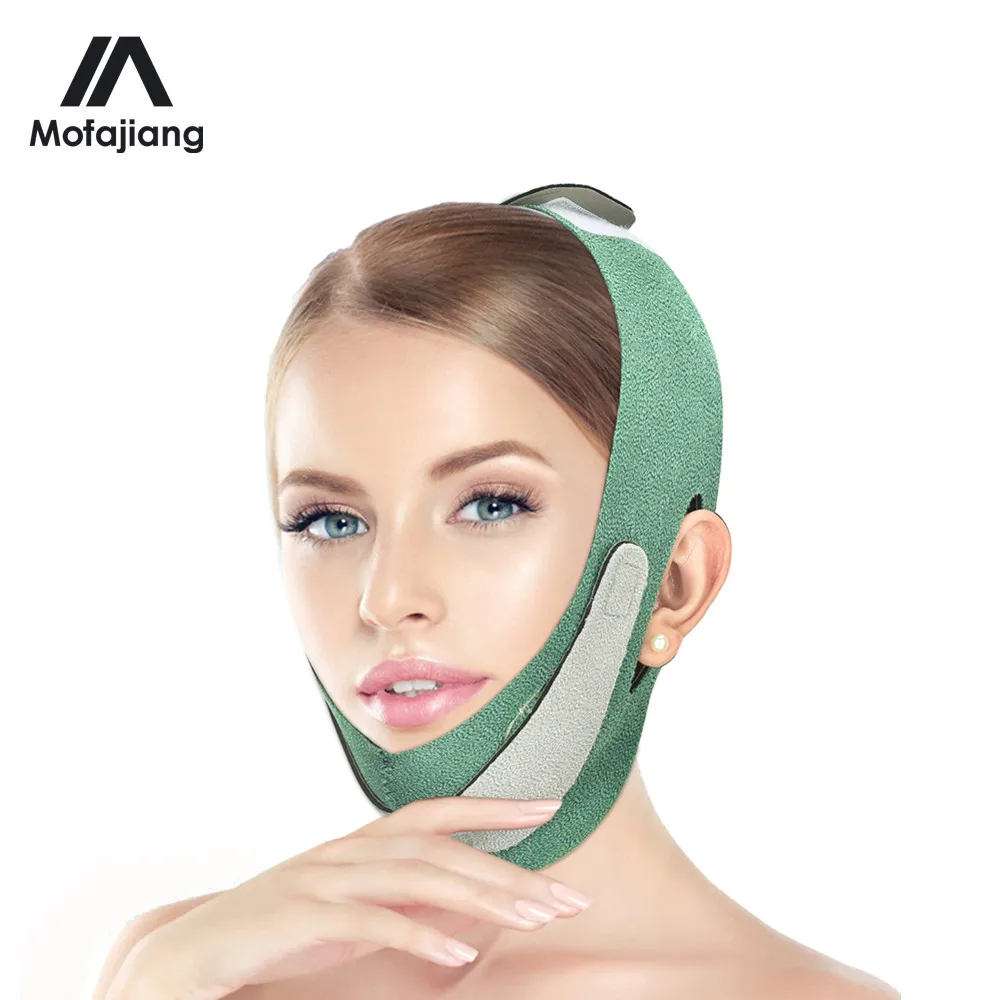 Ремень для подтяжки лица женщин V образный инструмент похудения повязка лепки мужской ремень уменьшения