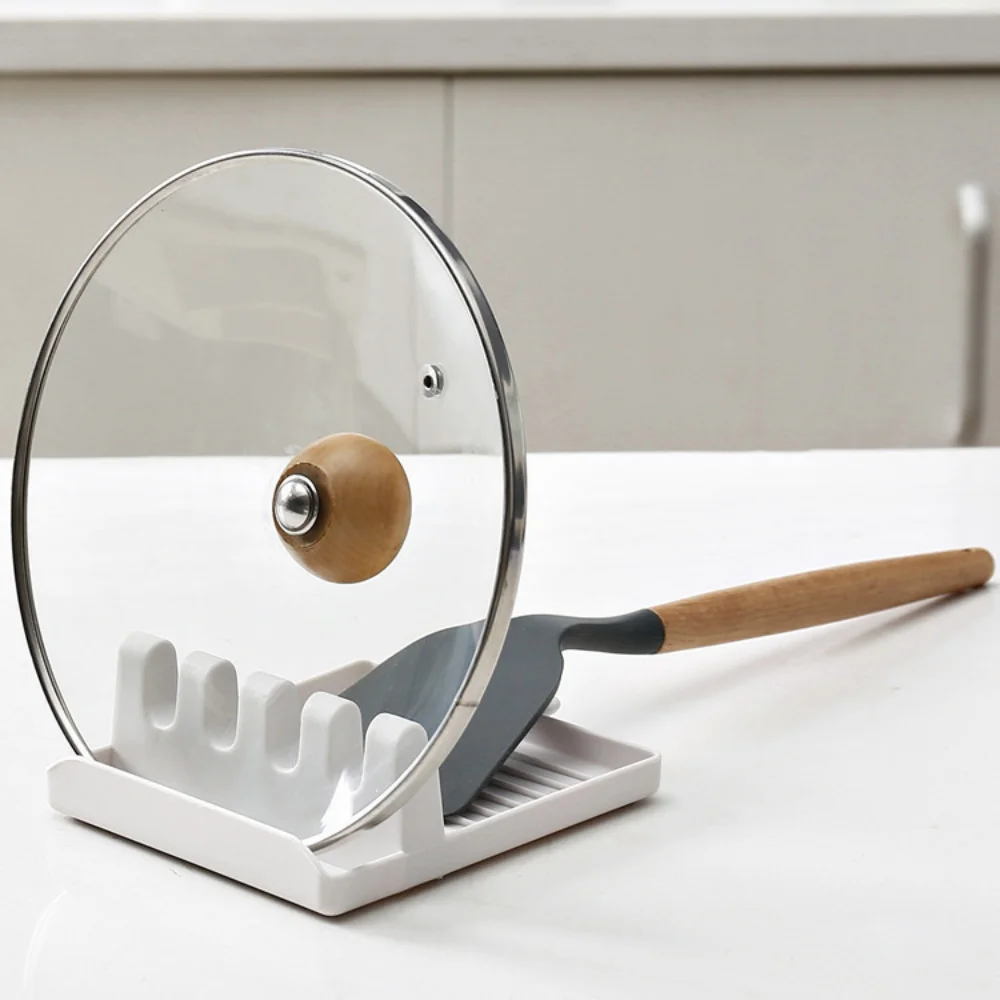 Держатель для кухонной лопатки теплостойкая силиконовая посуда ложка отдых