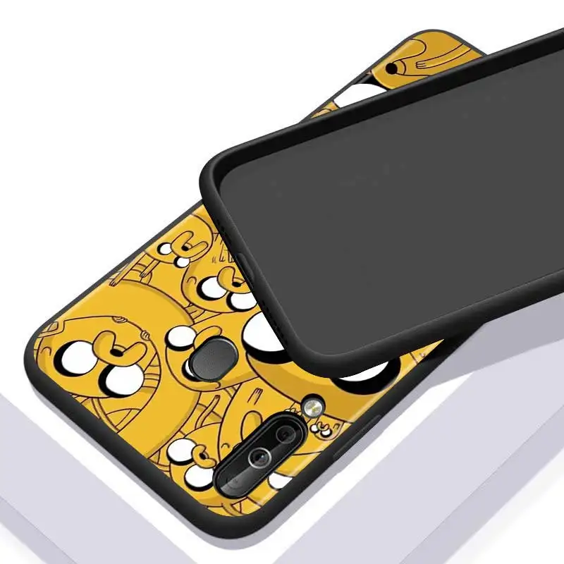 

Adventure Time Fashion for Huawei P Smart Z S Plus 2020 2019 Nova 5T 5i 5 4e 4 3i 3e 3 2i Phone Case Bright Black Cover