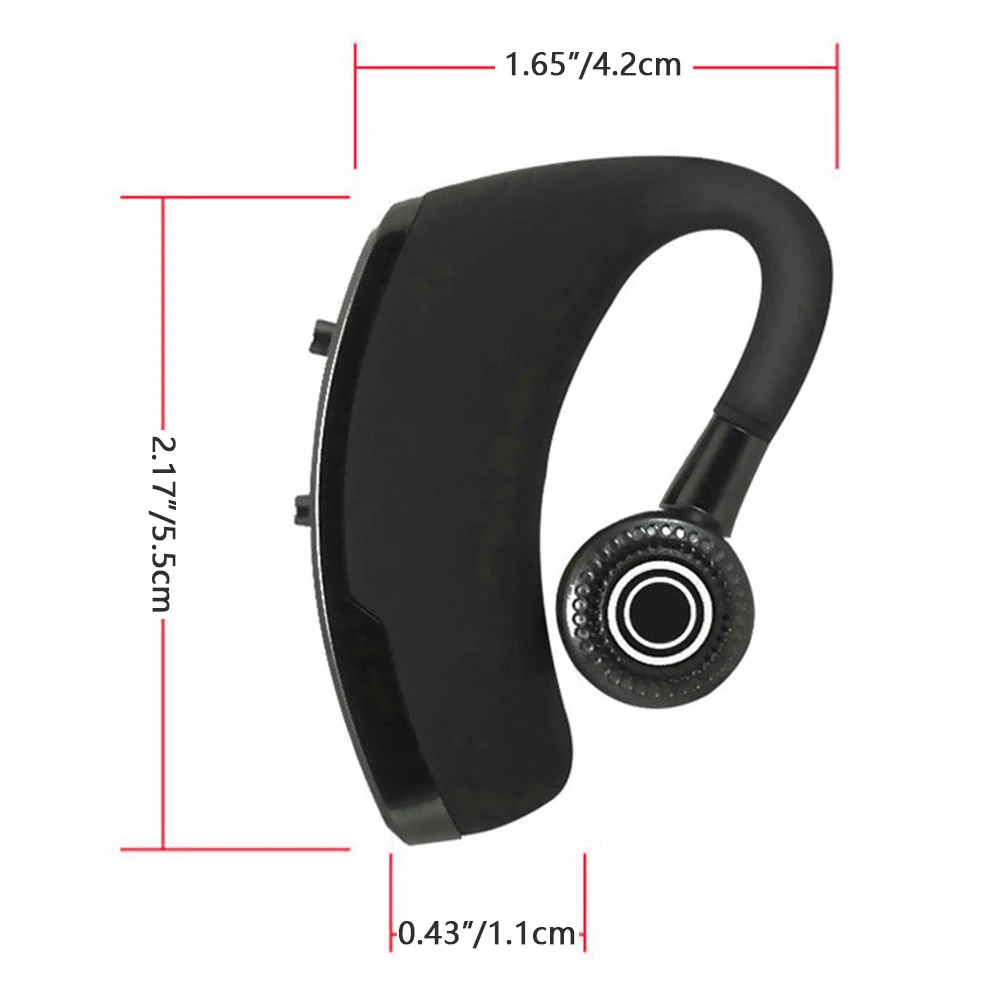 V9 Business Wireless Bluetooth-Compatible With Headphone Noise Cancelling Voice Control For iphone 11 12 Por iPad Mobile Phone |