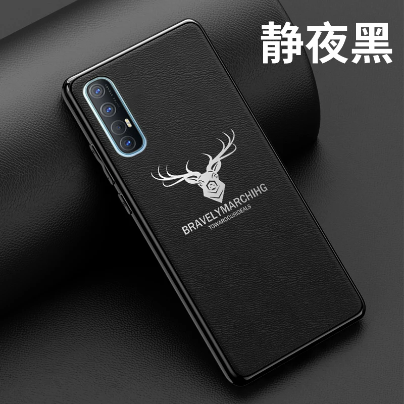 Роскошный оленьей кожи Мягкий чехол для OPPO K3 K5 A91 A8 A11X F11 A5 A92 A52 R17 Рино 4 3 Pro Realme X50