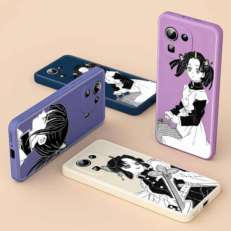 

Cute Anime Tsuyuri Kanawo For Xiaomi 11 11X 10T 10 10S 10i 9 CC9 Lite 8 9SE 5G Ultra LIite Pro Liquid Soft Cover Phone Case