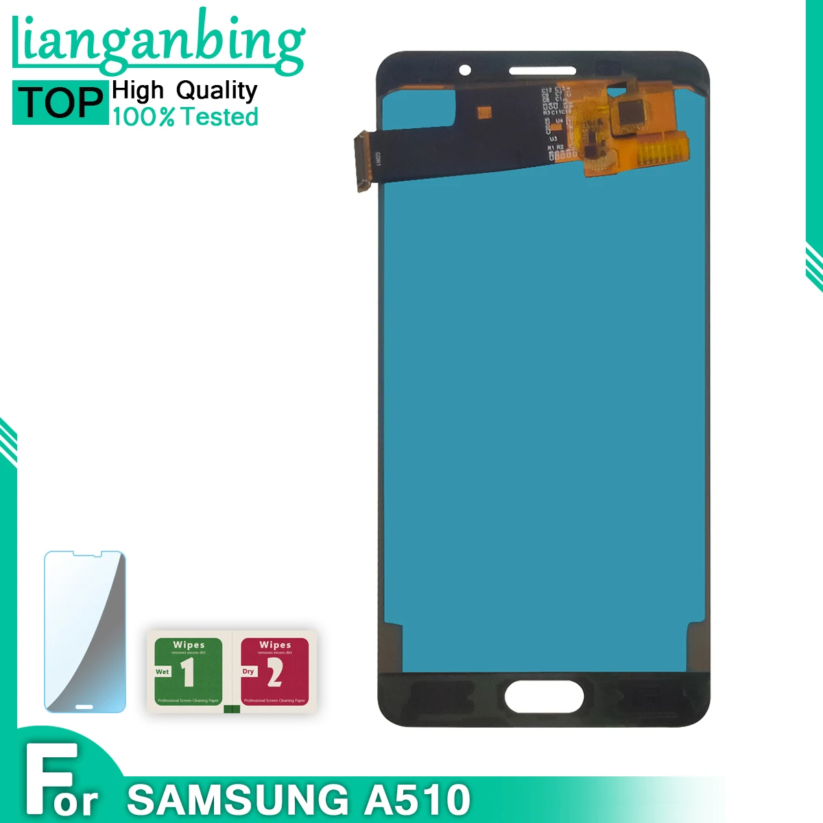 ЖК-дисплей AMOLED для Samsung Galaxy A5 2016 A510 A510M A510F A510F/DS сенсорный экран дигитайзер полная