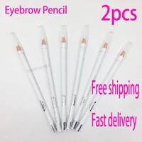 eyebrow pencil beauty natural long lasting 1818 microblading waterproof lasting soft coloured white microblading accessory