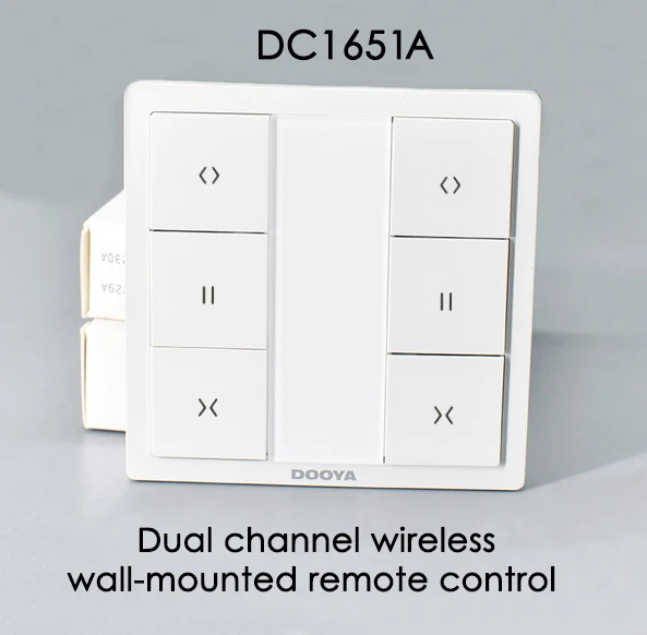 Dooya высококачественный настенный выключатель DC1651 двухканальный пульт