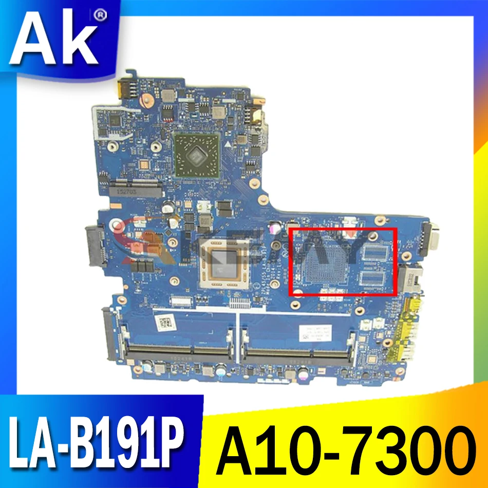

Akemy ZPL45 55 LA-B191P 773075-601 773075-001 Main board For hp probook 455 G2 A10-7300 laptop motherboard DDR3