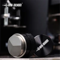 5153mm stainless steel adjustable height coffee tamper for delonghibreville powder hammer espresso tamper coffee accessories