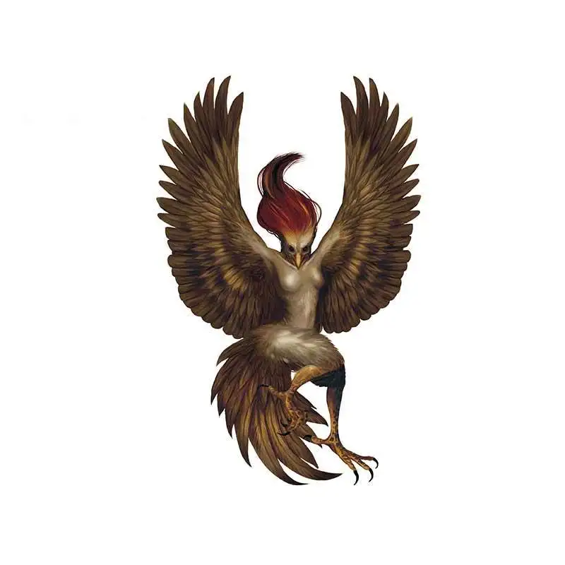 SZWL личность могучий гигантский автомобиль Птица Наклейка Водонепроницаемая