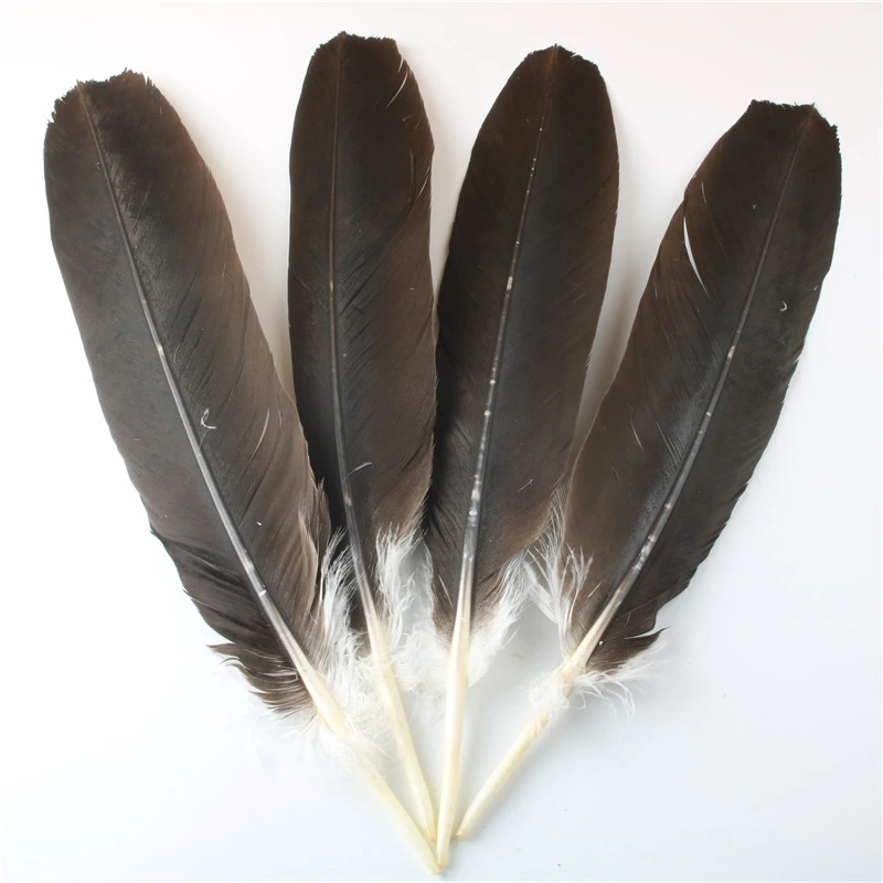 

10pcs lot High Quality Eagle Feathers 38-45cm Diy Jewelry Making Carnival DIY party Wedding Accessories Decoration Plumas