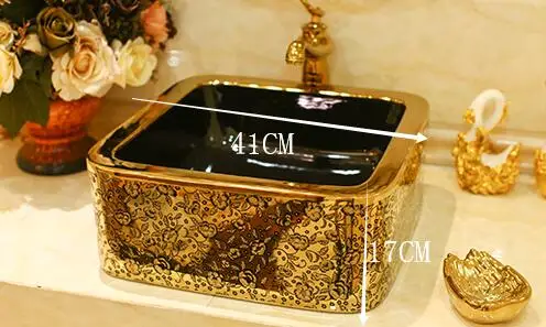 Керамическая раковина для умывальника квадратная умывания керамическая