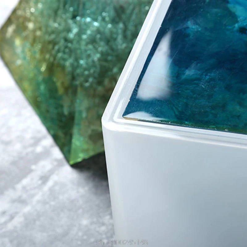 

Pyramid Shape Molds DIY Resin Crafts Decorations Epoxy Mould Transparent Silicone Mold N03 20 Dropshipping