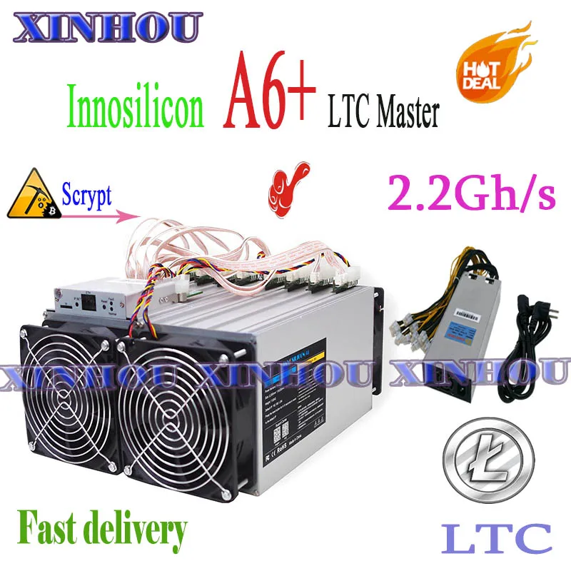 Майнер Innosilicon A6 + LTC Master 2.2Gh/s б/у лучше чем A4 A9 Antminer L3 Z9mini S9|Сетевые коммутаторы| |