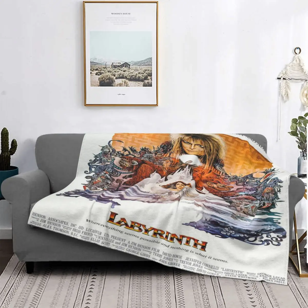 

Manta de laberinto Karloff Beetlejuice 1793, colcha de cama a cuadros, cubierta de cama doble, mantas receptoras