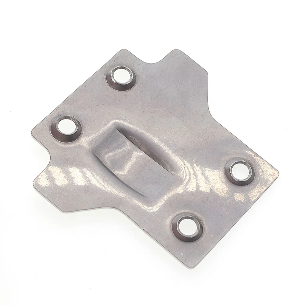 

Stainless Steel Front&Rear Skid Plate Spare Parts 1:8 RC Car Vehicles Model