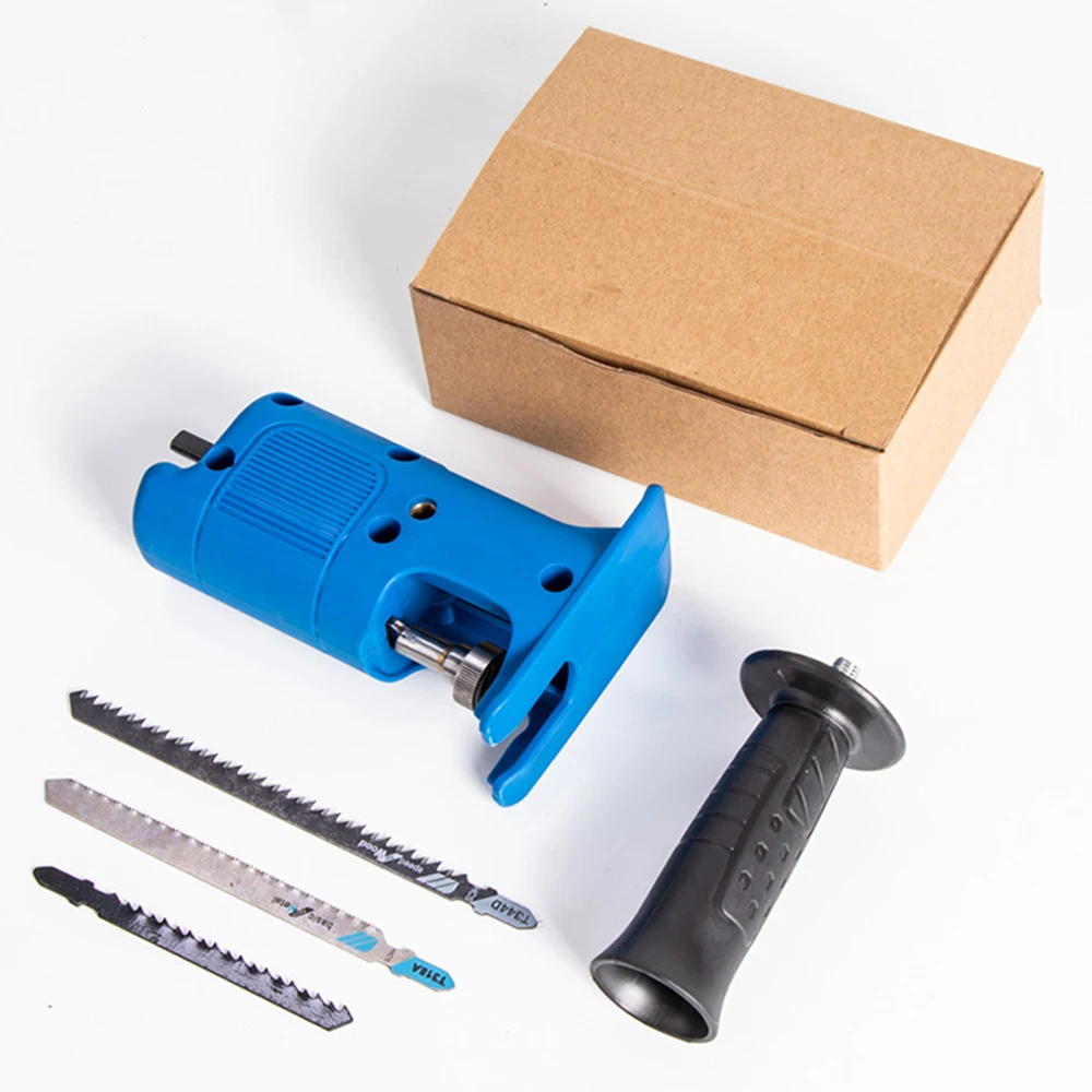 

Cordless Reciprocating Saw Adapter Set Electric Drill Modified Electric Saw Hand Tool Wood Metal Cutter Saw Attachment Adapter