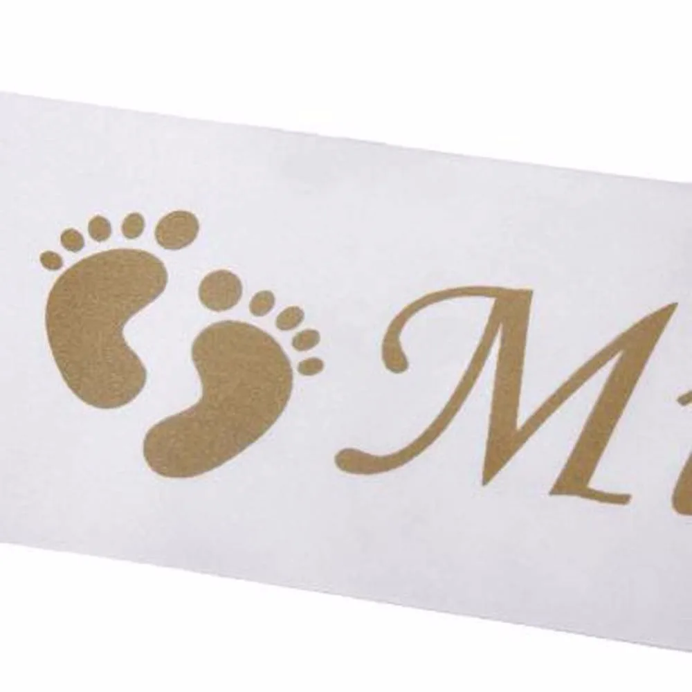 Будуая мама быть няней пишущий пояс лента для детского душа вечерние украшения