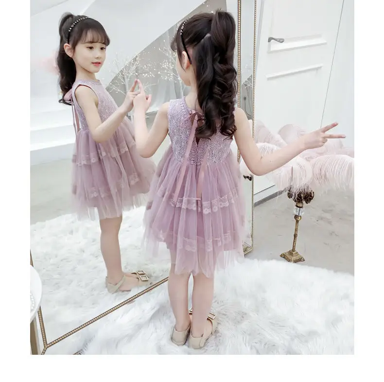 

Girls' Fashion Dresses 2021 New Children's Summer Children's Dress Skirt Girls Princess Dress
