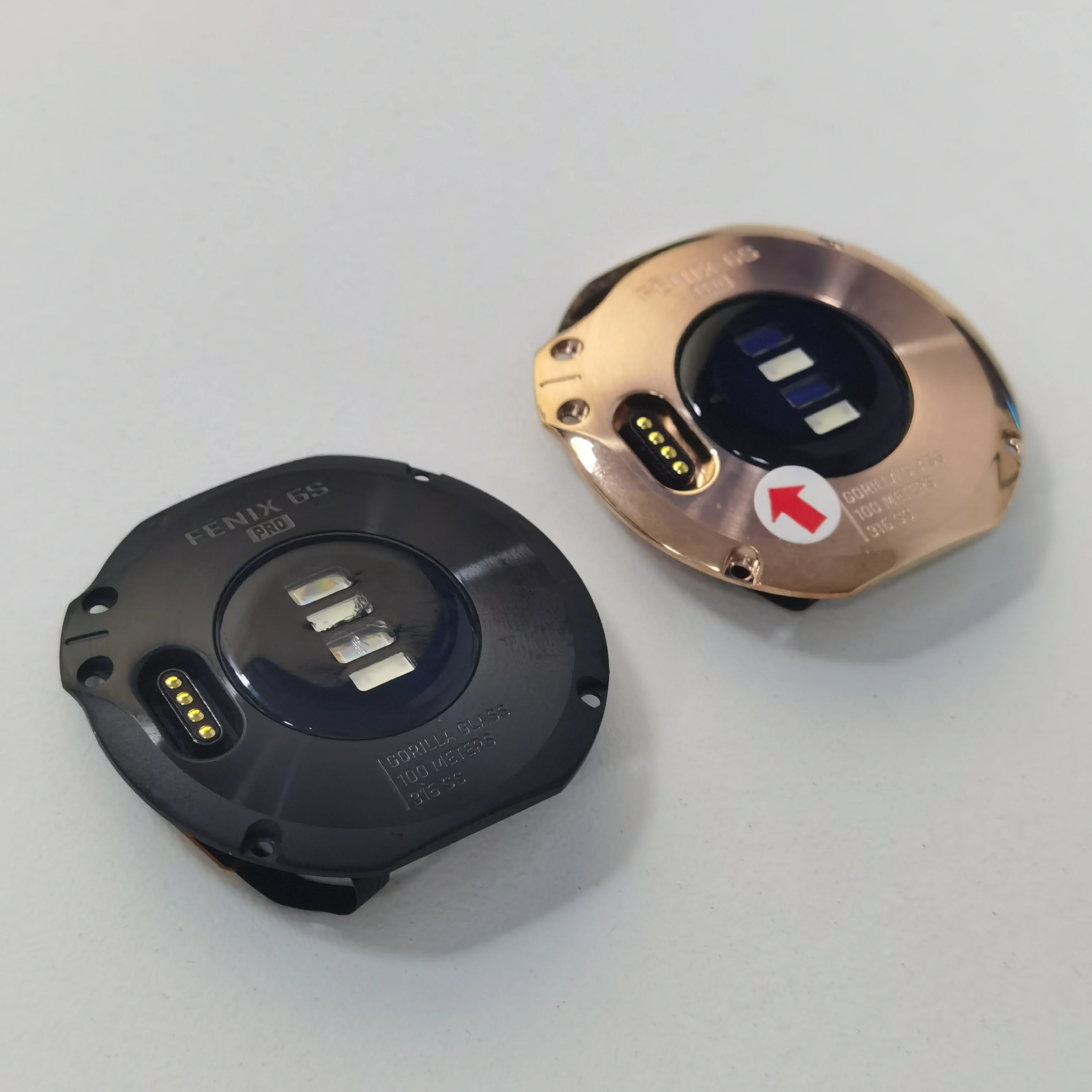 

for Garmin fenix 6s pro back case repair original fenix 6s sapphire back cover with battery replacement parts