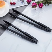 kitchen tongs cooking tongs non slip non stick stainless steel kitchen tool serving clamp cooking tool bread steak meat clamp