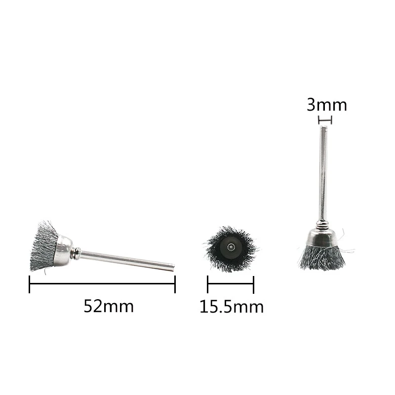 

9pcs 25MM Bowl Wires Brush Electric Drill Grinding Mill Polish Wheel Derusting Rotary Power polish Die Grinder Tool high quality