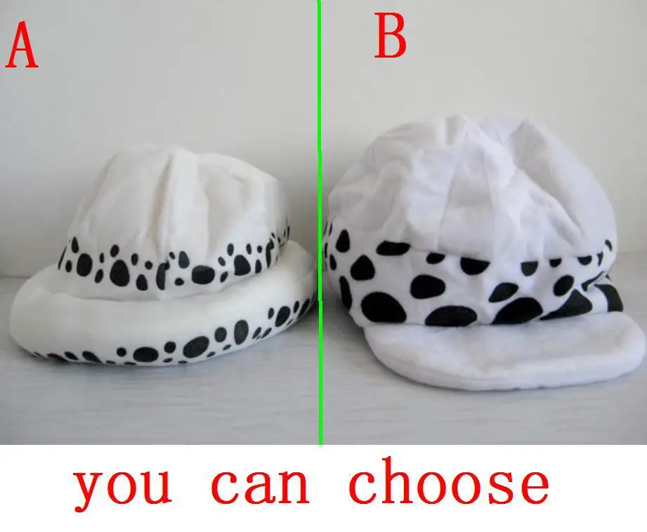 Мультяшная аниме одна штука головной убор Хирург Смерти Трафальгар Ло плюшевая