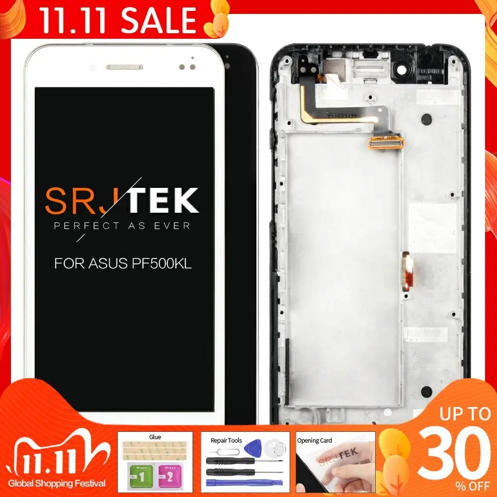 5 &quotФутляр для планшетофона ASUS S PF500KL PF500 PF-500KL T00N ЖК-дисплей Дисплей сенсорный