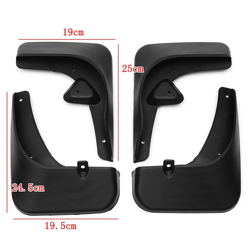 4 шт. Автомобильная Передняя Задняя брызговика крыло брызговиков для Peugeot Sedan 408 2010