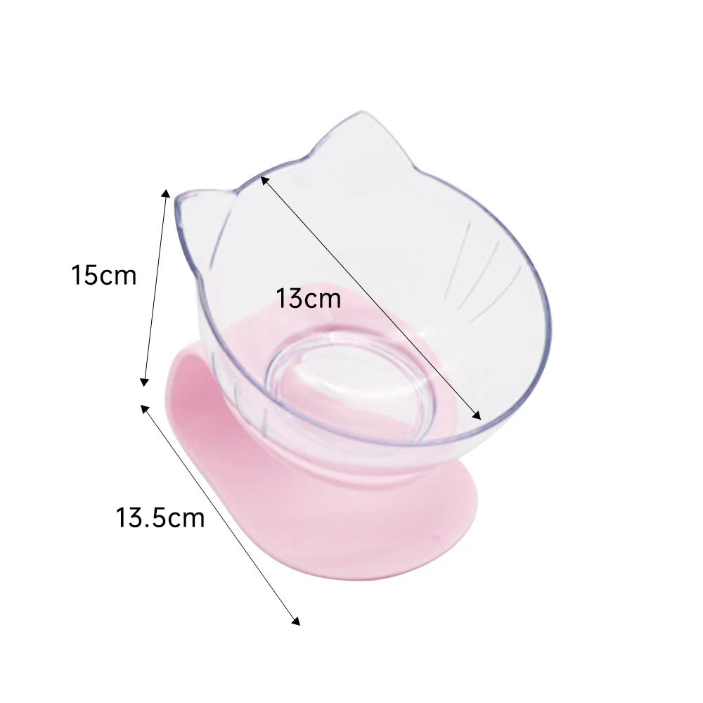 

Non-Slip Double Cat Bowl Dog Bowl With Stand Pet Feeding Cat Water Bowl For Cats Food Pet Bowls For Dogs Feeder Gamelle Chat
