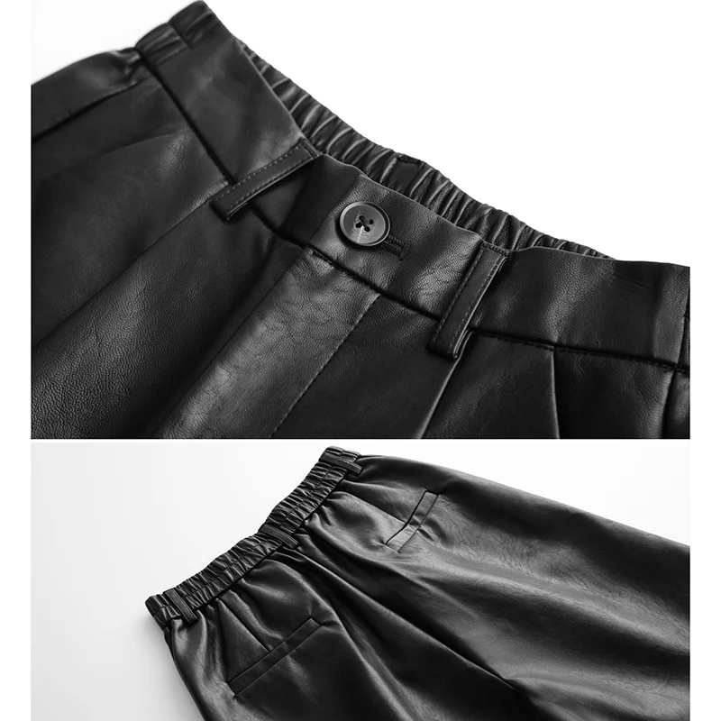 Женская обувь из PU искусственной кожи для девочек Детские шорты Сезон осень-зима