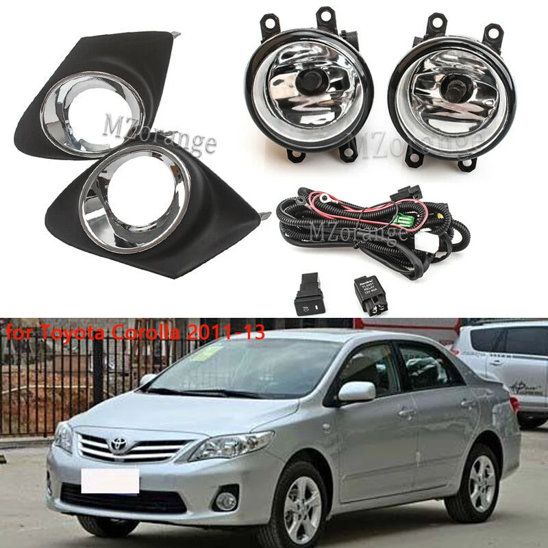 Для Toyota Corolla 2011 2013 противотуманный светильник головной s противотуманные фары